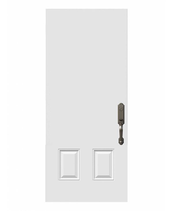 2-Panel-Blank-Top-Steel-Exterior-Novatech-Doors