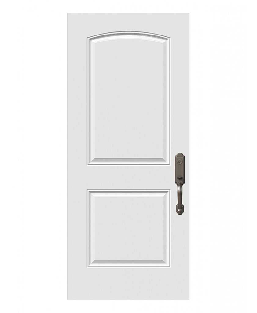 2 Panel Camber Top Steel Exterior Novatech Door Doors Direct