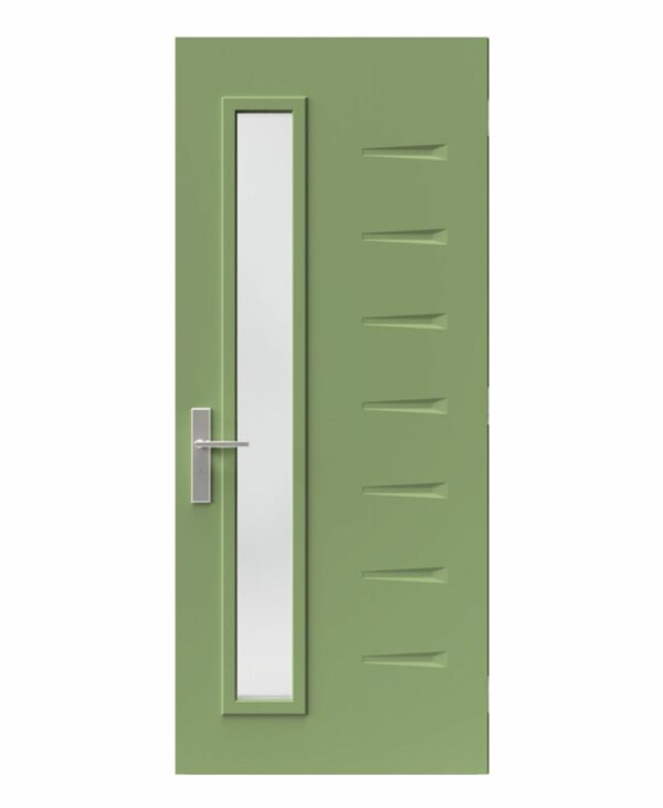 Era Contemporary Steel Exterior Door