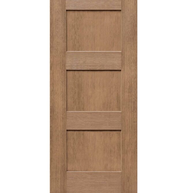 Fiberglass-3-Panel-Fir-Shaker-Craftsman-Richersons-Door-(FG3J)1