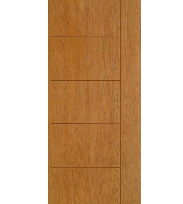 Fiberglass Grooved Oak Richersons Door (WC01)