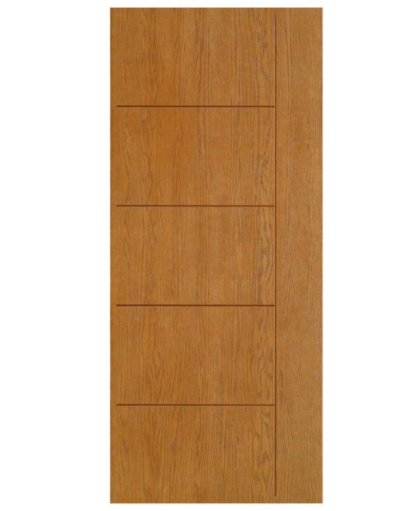 Fiberglass Grooved Oak Richersons Door (WC01)
