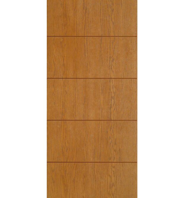 Fiberglass Grooved Oak Richersons Door (WC03)