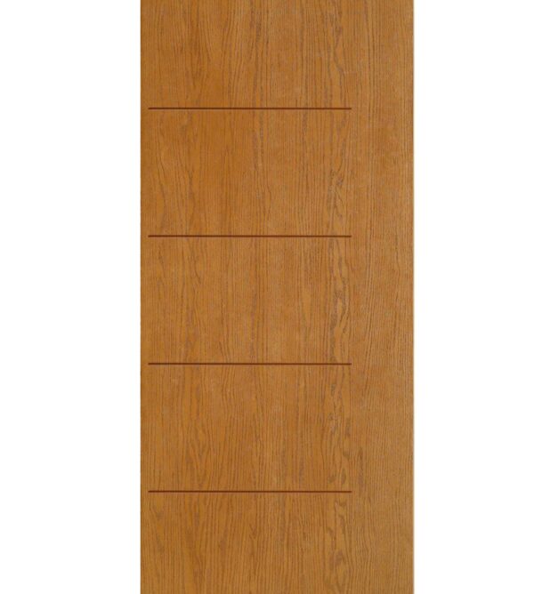 Fiberglass Grooved Oak Richersons Door (WC04)