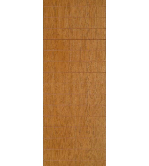 Fiberglass Grooved Oak Richersons Door (WC15)