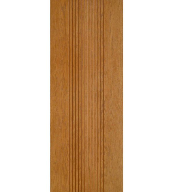 Fiberglass Grooved Oak Richersons Door (WC17)