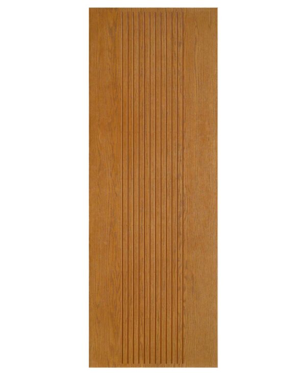 Fiberglass Grooved Oak Richersons Door (WC17)